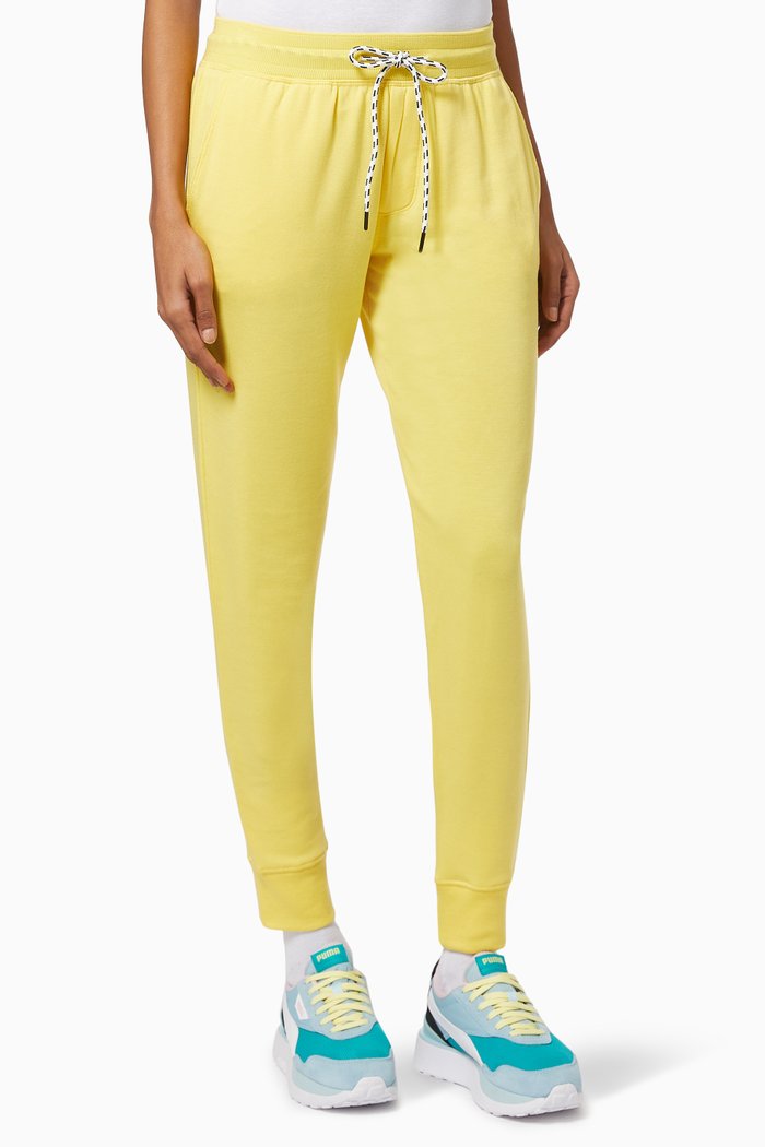 

Norma Fleece Sweatpants, Yellow