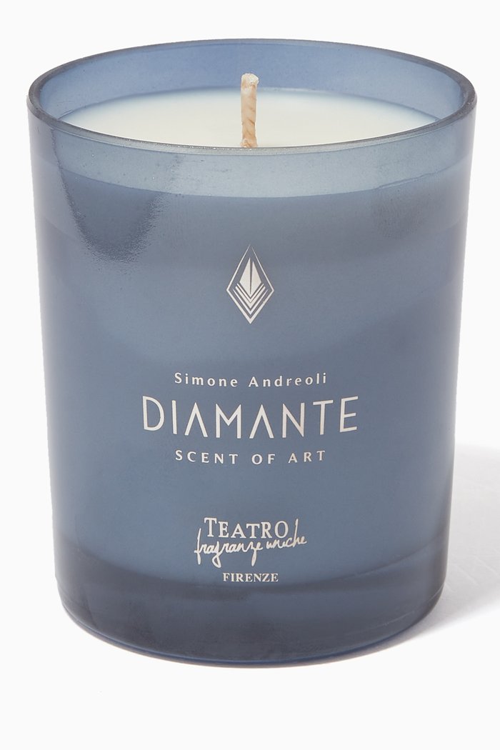 

Diamante Scented Candle, 180g, Multicolour