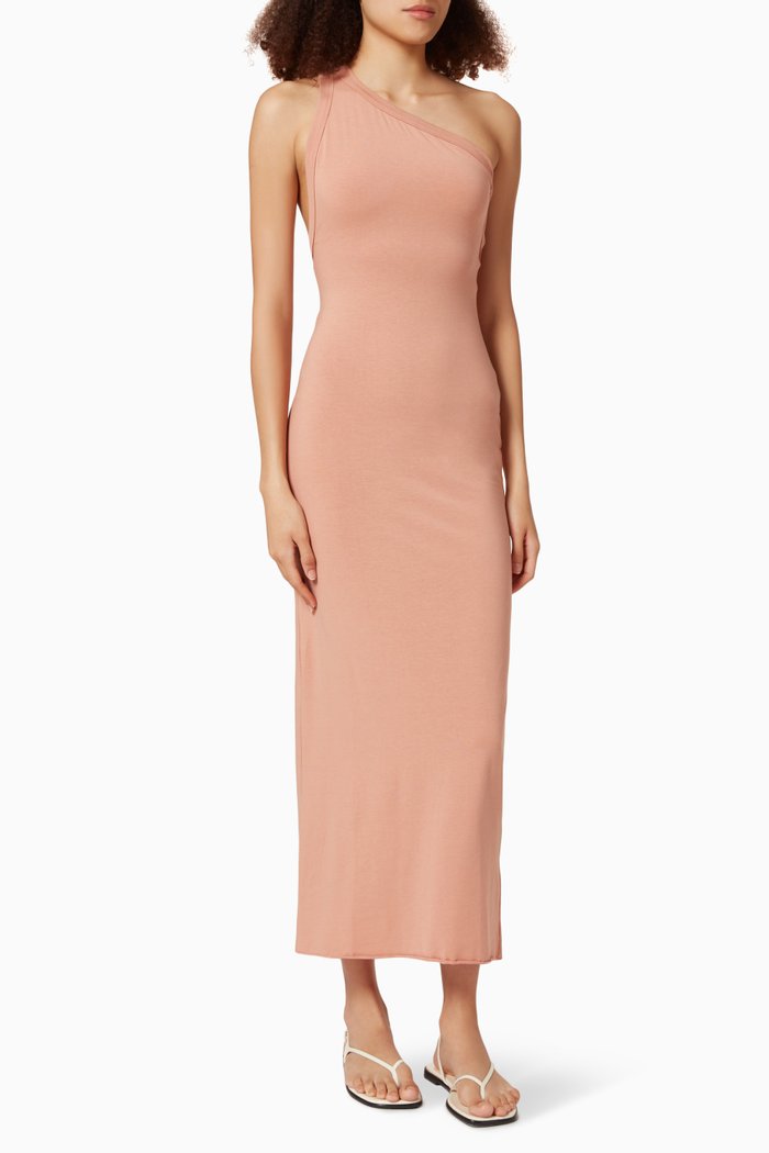 Avalon Dress in Jersey, Pink