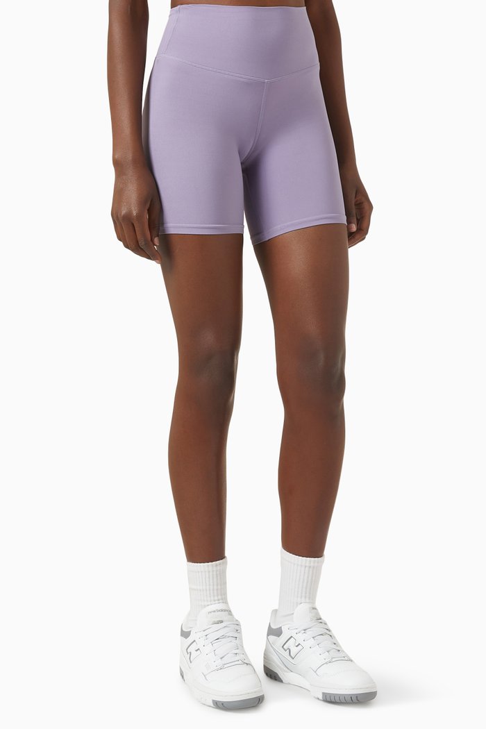 

Airweight High-waist Shorts in Nylon, Purple