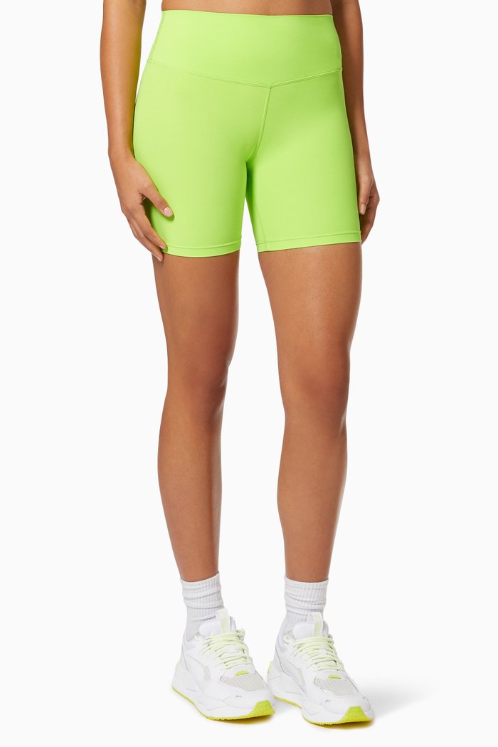 

Airweight High-waist Shorts in Nylon, Green
