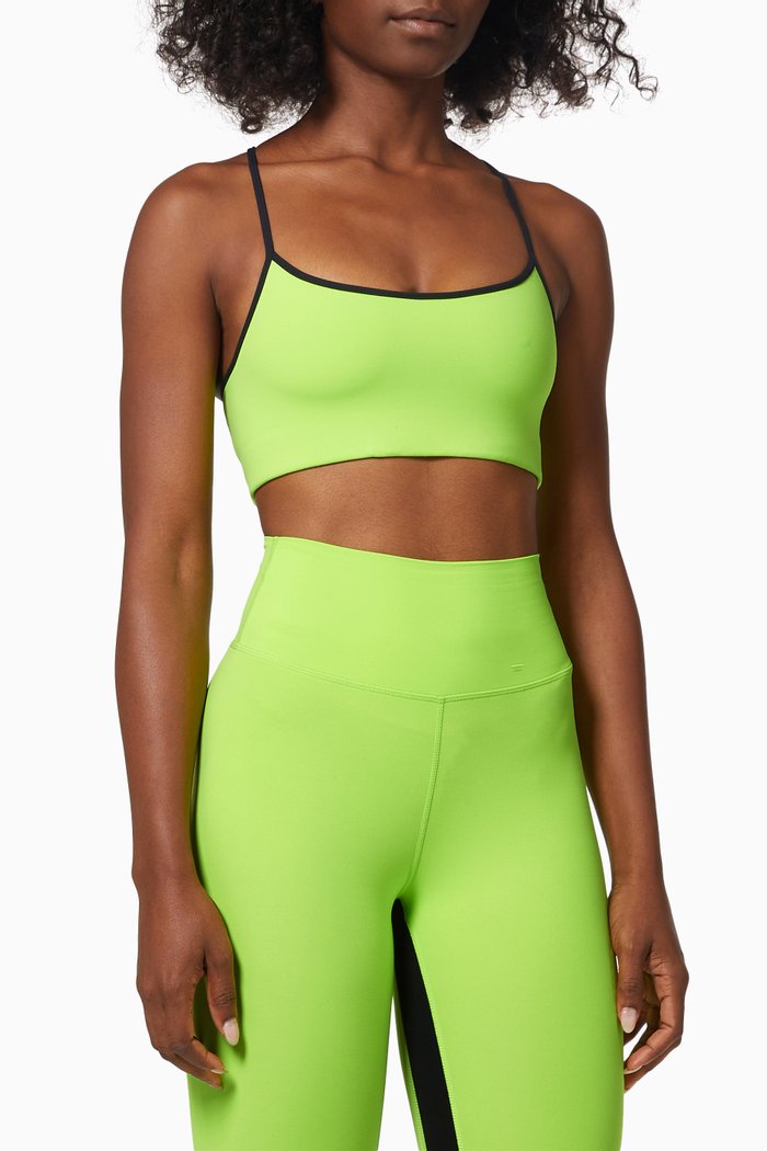 

Liya Airweight Bra in Nylon, Green