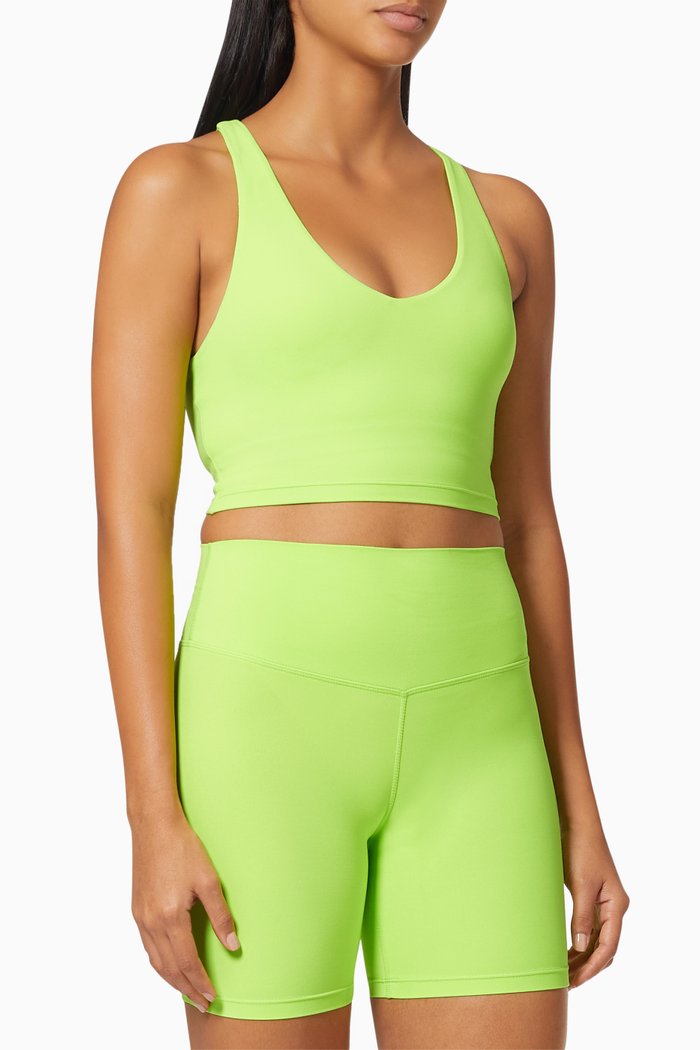 

Airweight Bralette in Nylon, Green