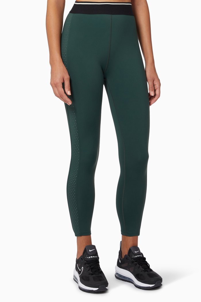 

Phoenix High Waist 7/8 Leggings in Recycled Polyester, Green