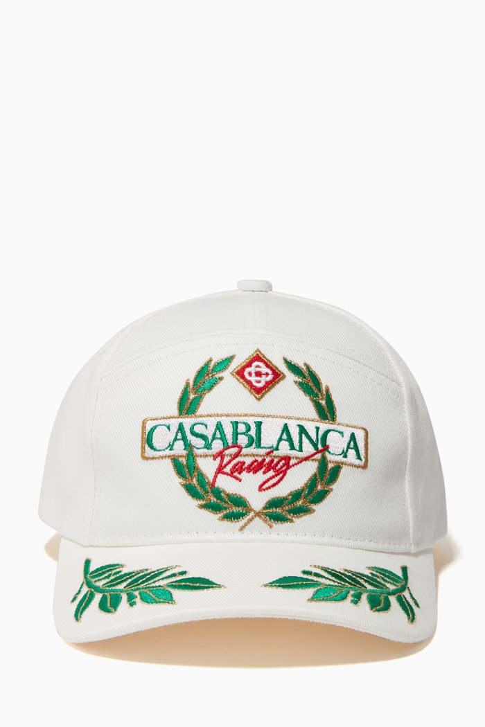 

Casablanca Racing Cap in Cotton Twill, Neutral
