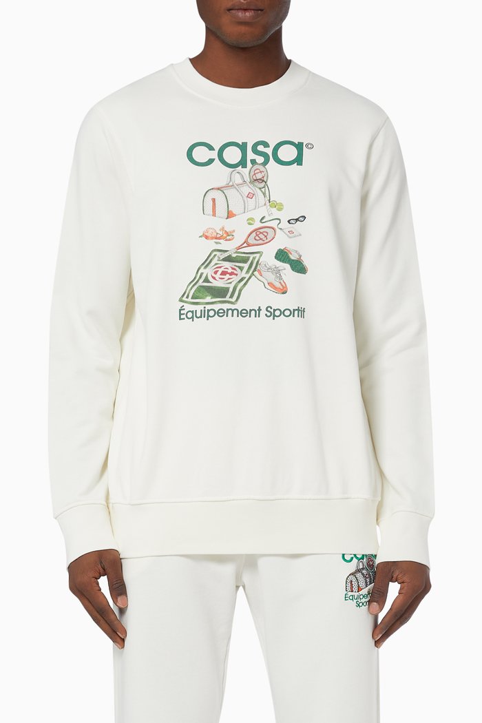 

Équipement Sportif Sweatshirt in Cotton Terry, Neutral