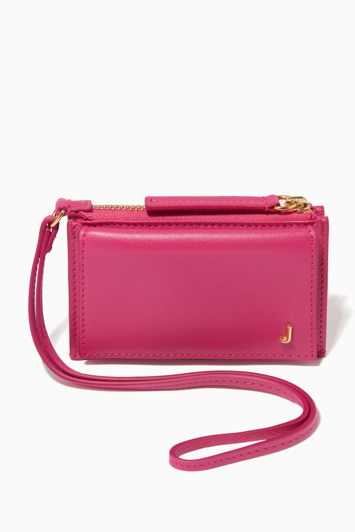 

Le Porte Pichoto in Leather, Pink
