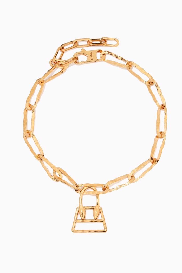 

Le Collier Chiquita Necklace in Brass, Gold