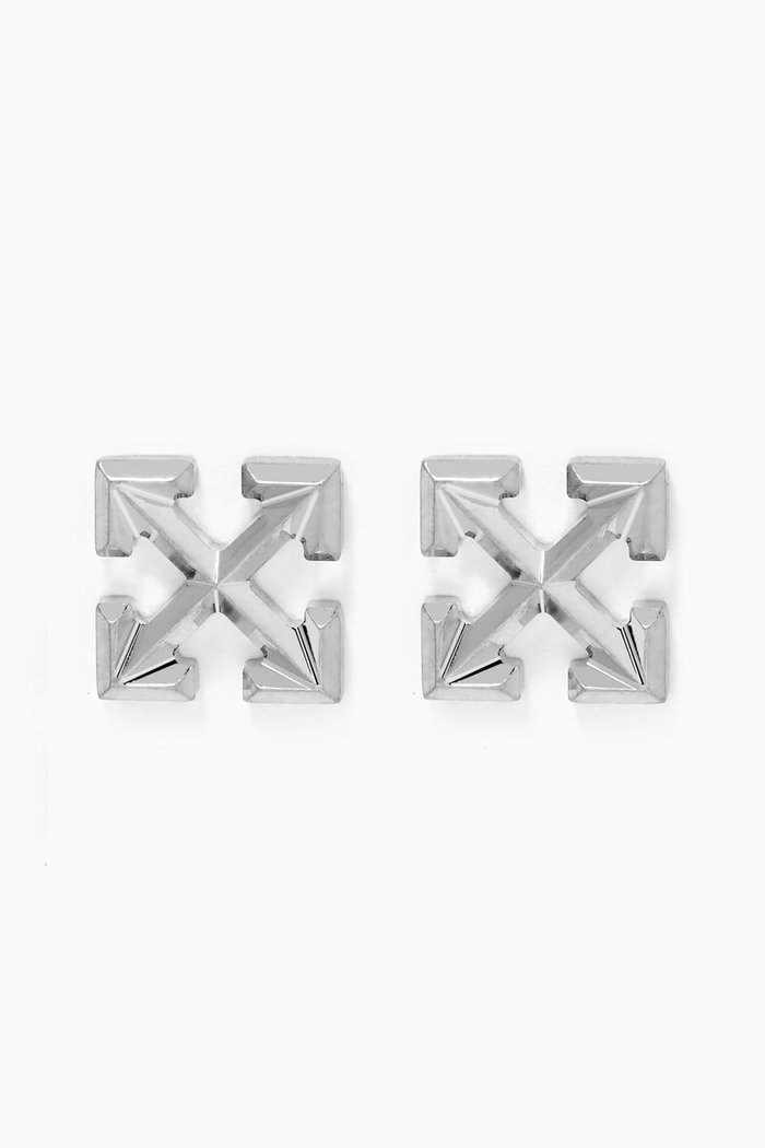 

Mini Arrow Stud Earrings in Brass, Silver