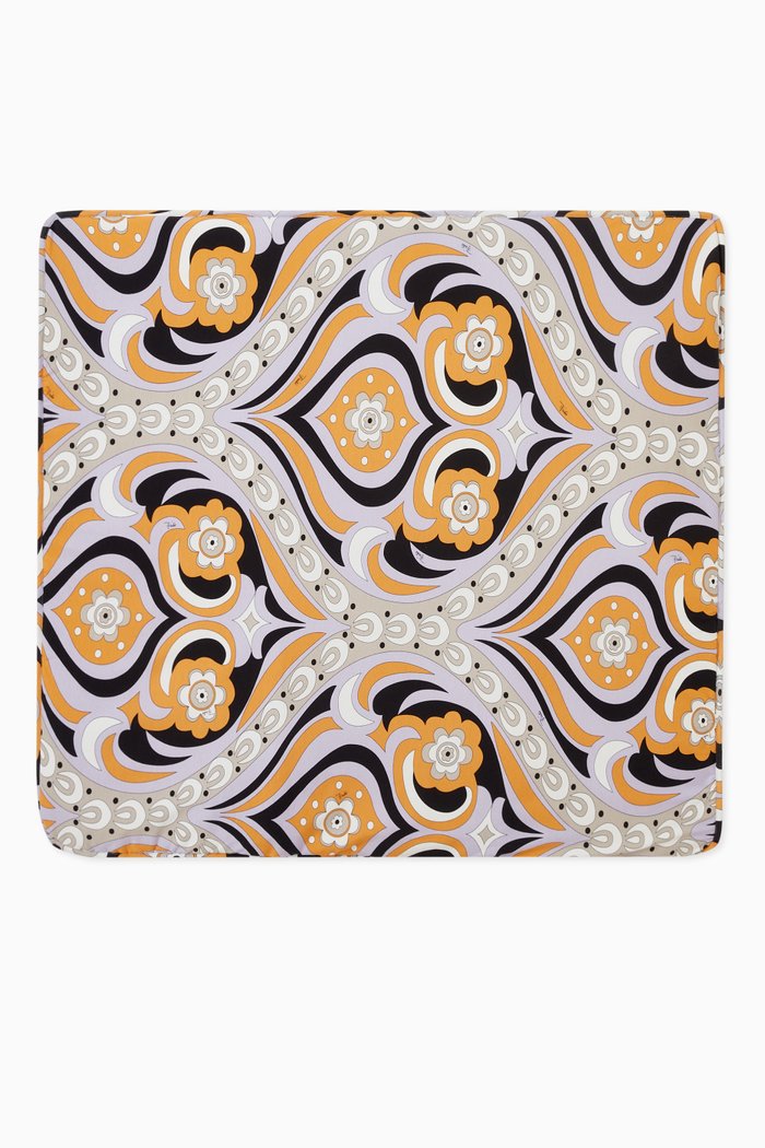 

St. Amelie Print Blanket in Stretch Jersey, Multicolour