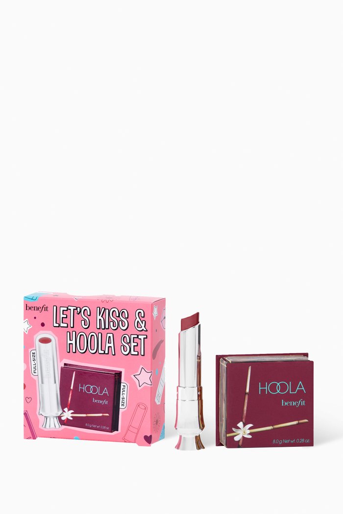

Let’s Kiss & Hoola Bronzer & Lip Balm Set, Multicolour