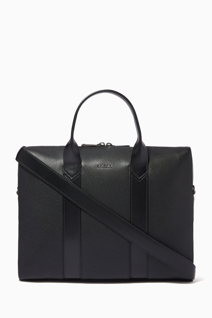

Elter Business Bag in Leather, Black