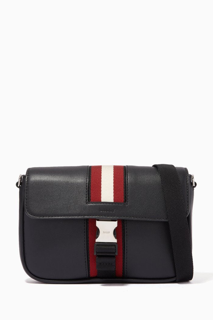 

Bodhi Phone Wallet in Leather, Black