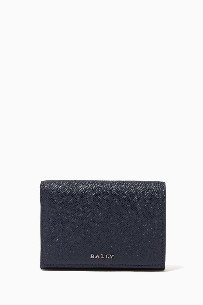 

Berton Wallet in Leather, Black