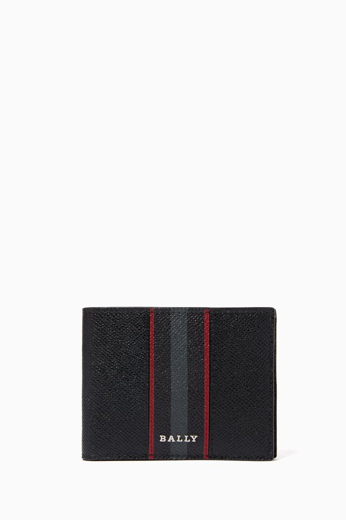 

Biman Wallet in Leather, Black