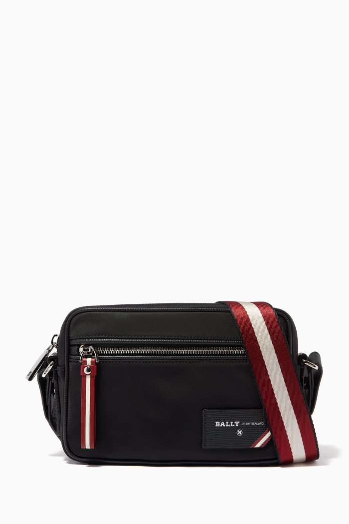 

Fluk Crossbody Bag in Nylon, Black