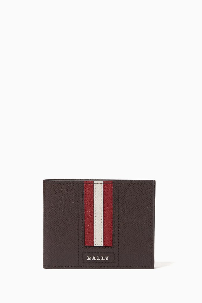 

Tevye Wallet in Leather, Brown