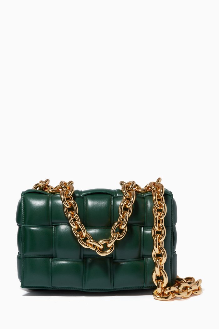 

The Chain Cassette in Nappa, Green