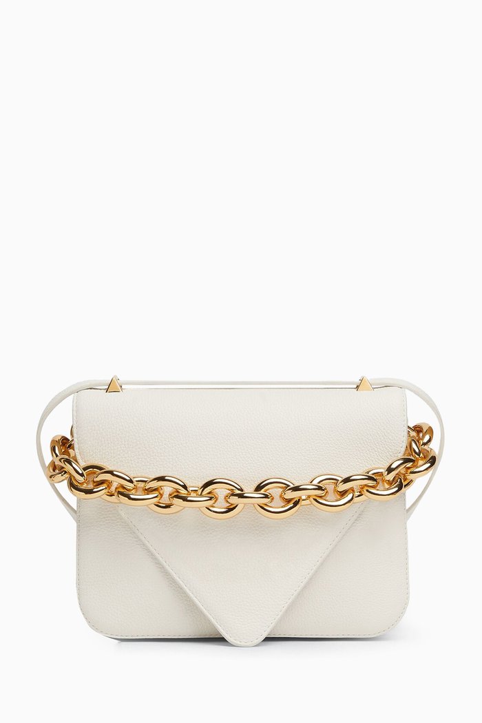 

Mount Bag in Leather, White