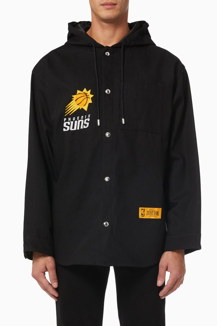 

Phoenix Suns Hoodie in Cotton Twill, Black