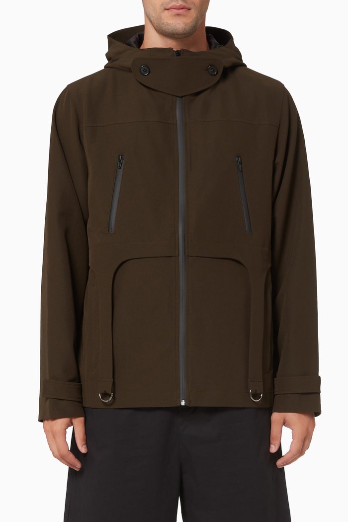 

Le Blouson Draio in Stretch Nylon, Neutral