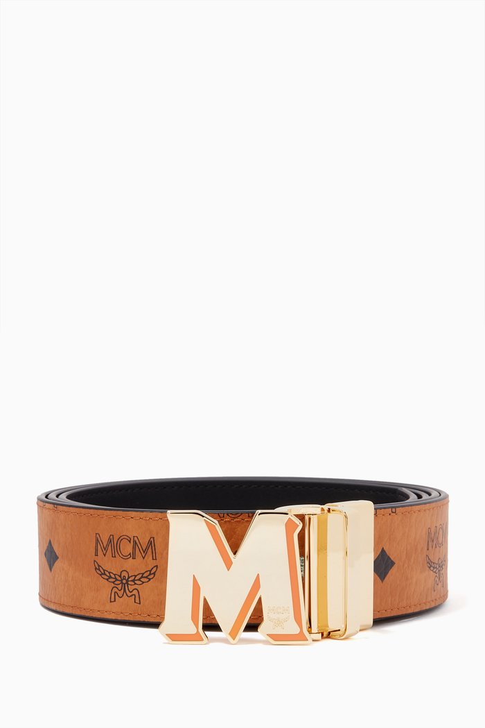 

Claus Epoxy M Reversible Belt in Visetos, Brown