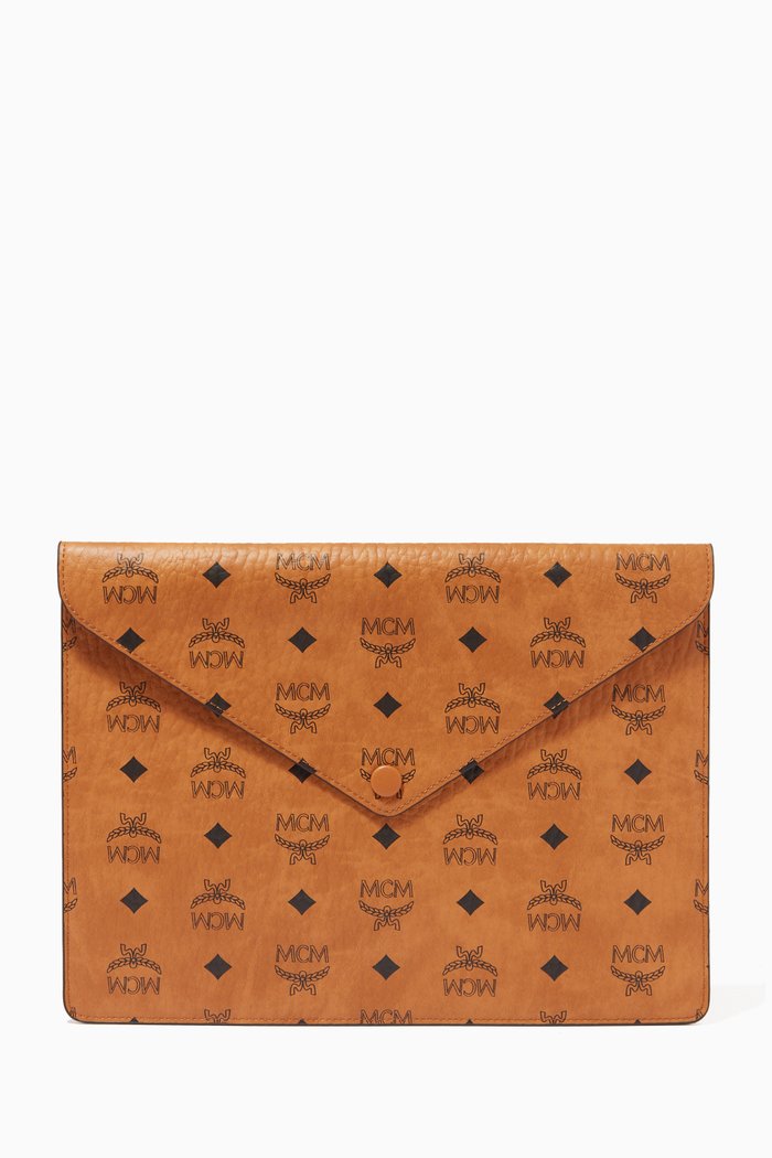 

Small iPad Sleeve in Visetos Original 11”, Brown