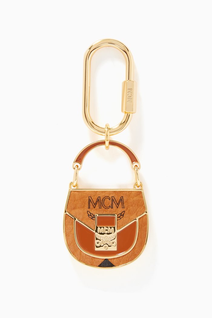 

Patricia Metal Bag Charm, Brown