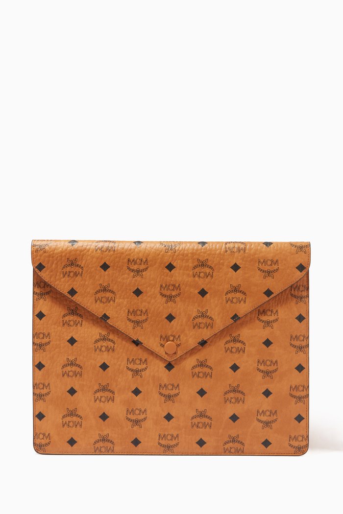 

Medium iPad Sleeve in Visetos Original 13”, Brown