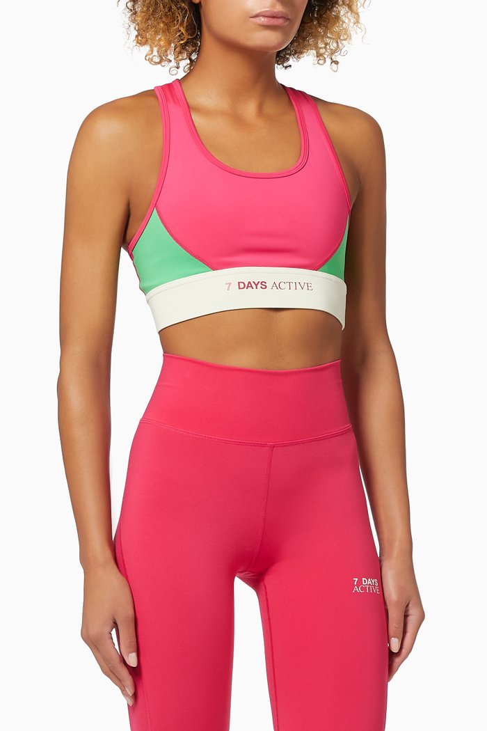 

Logo Sports Bra, Pink