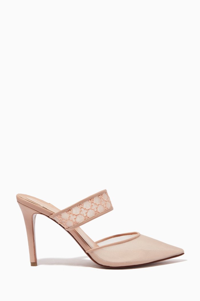 

Mika 90 Pumps in Mesh, Neutral