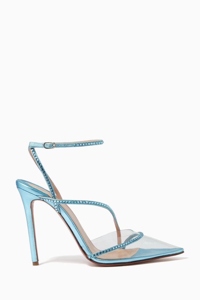 

Dassy Sunset 105 Pumps in Leather & PVC, Blue