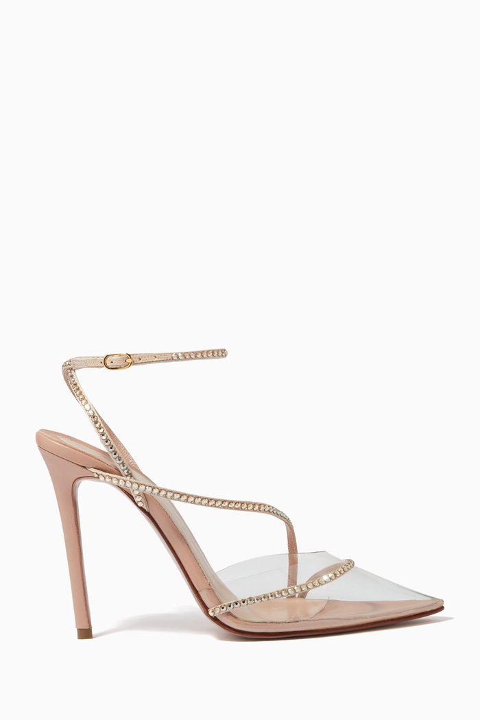 

Dassy Sunset 105 Pumps in Leather & PVC, Neutral
