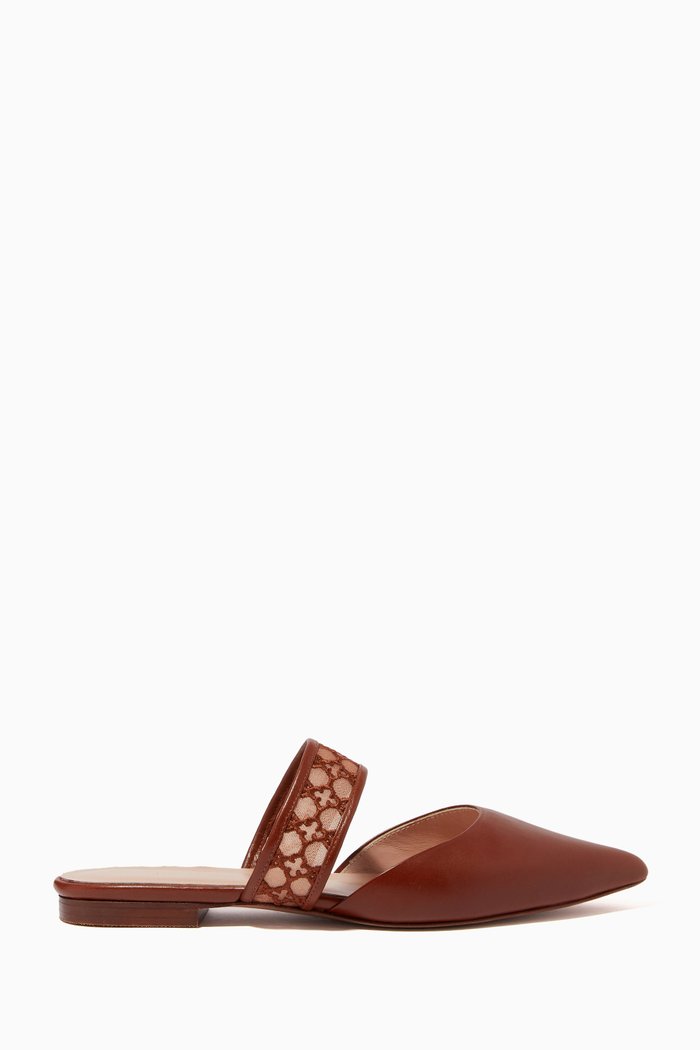 

Mika Flats in Leather, Brown