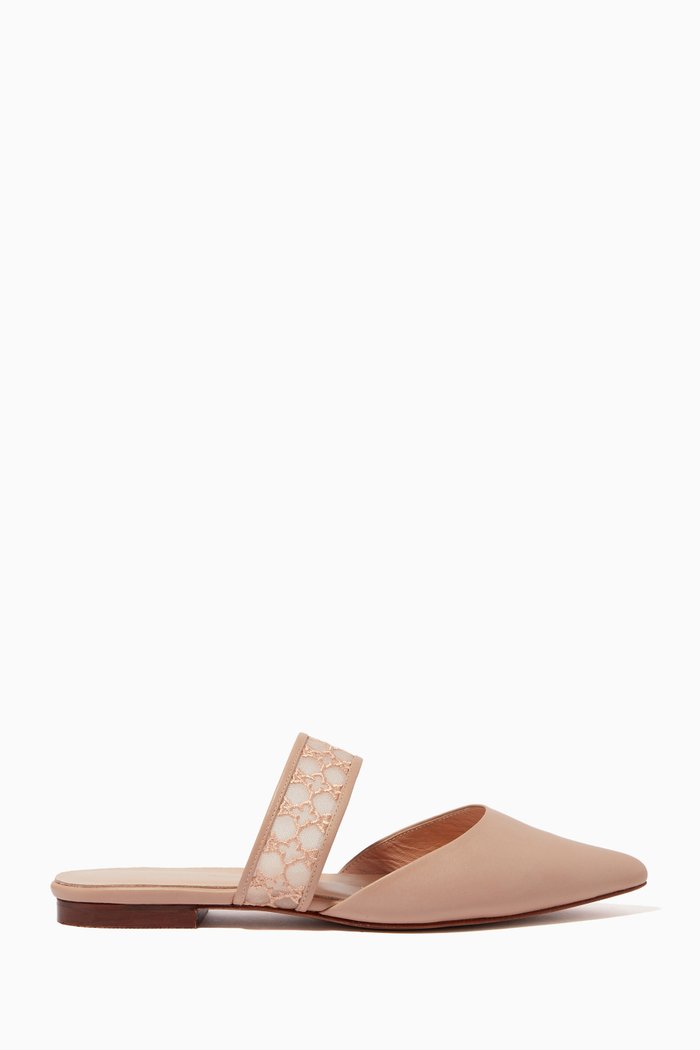 

Mika Flats in Leather, Neutral