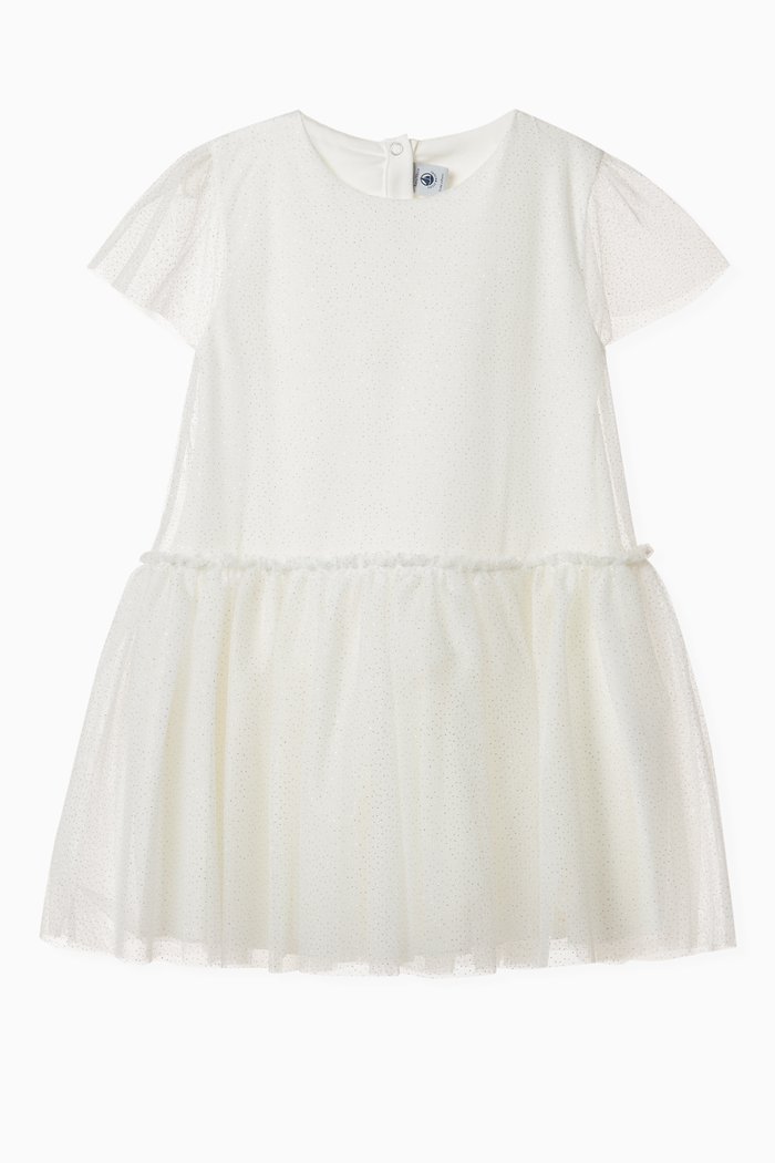 

Formal Dress in Tulle, White