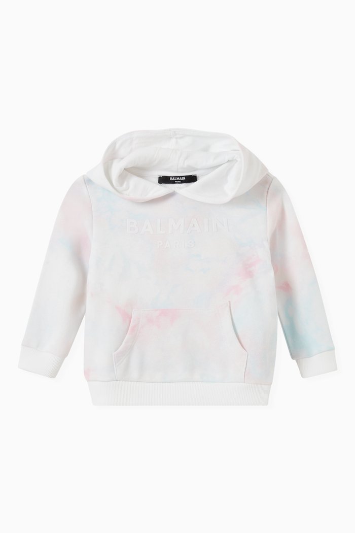 

Tie-Dye Hoodie in Cotton, Multicolour