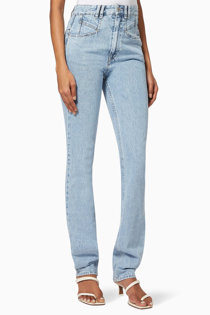 

Nominica Jeans in Cotton Denim, Blue