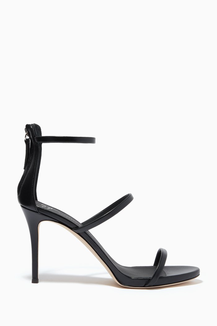 

Harmony Sandals in Leather, Black