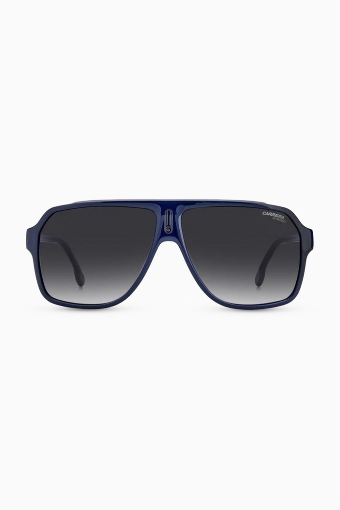 

1030/S Rectangular Sunglasses in Polyamide, Blue