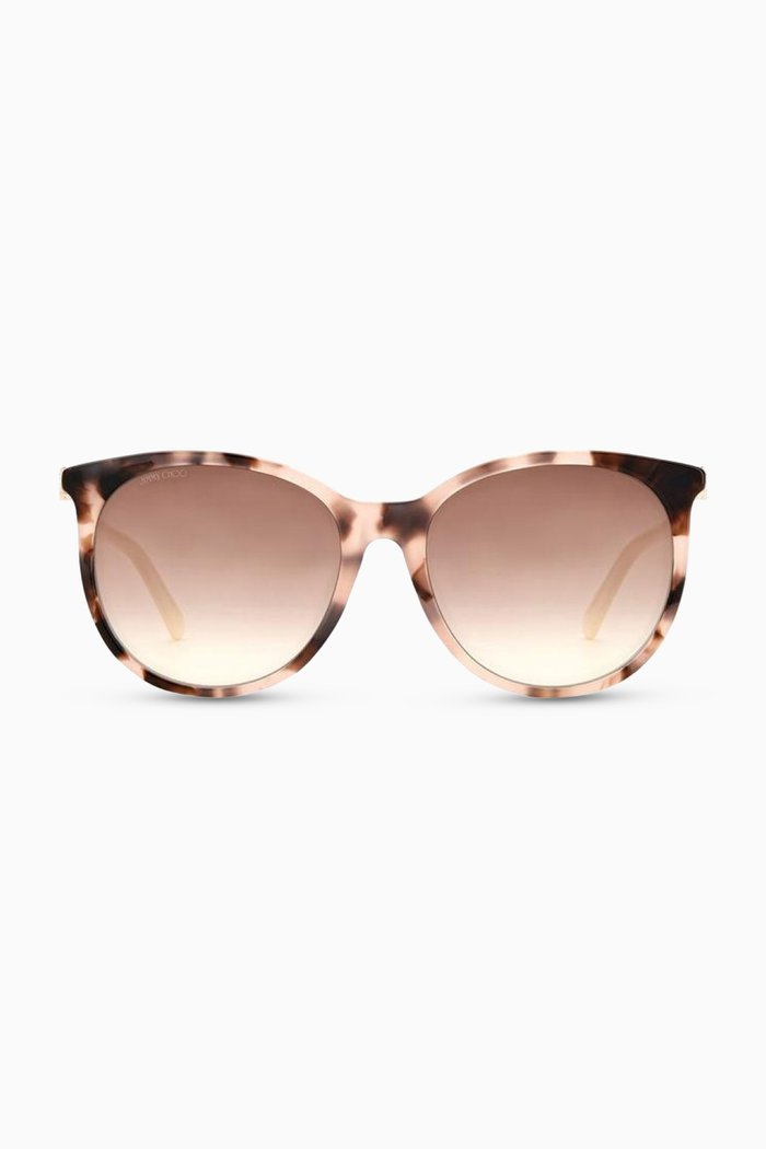 

Ilana Sunglasses with Copper Gold JC Emblem, Brown
