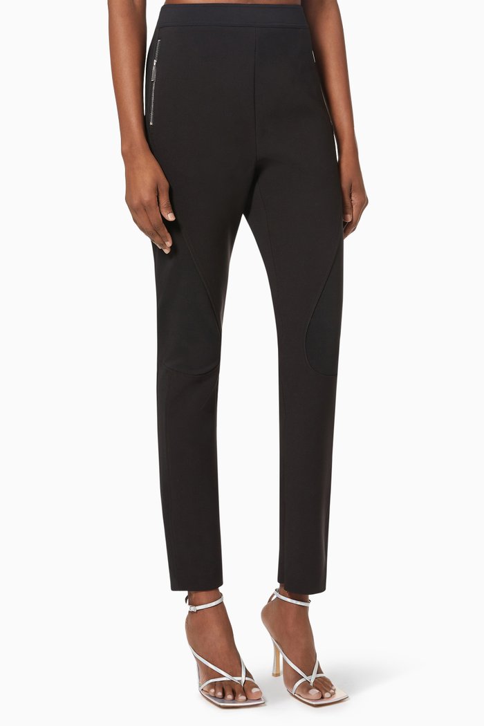 

Contour Slim Fit Riding Pants in Stretch Cady, Black