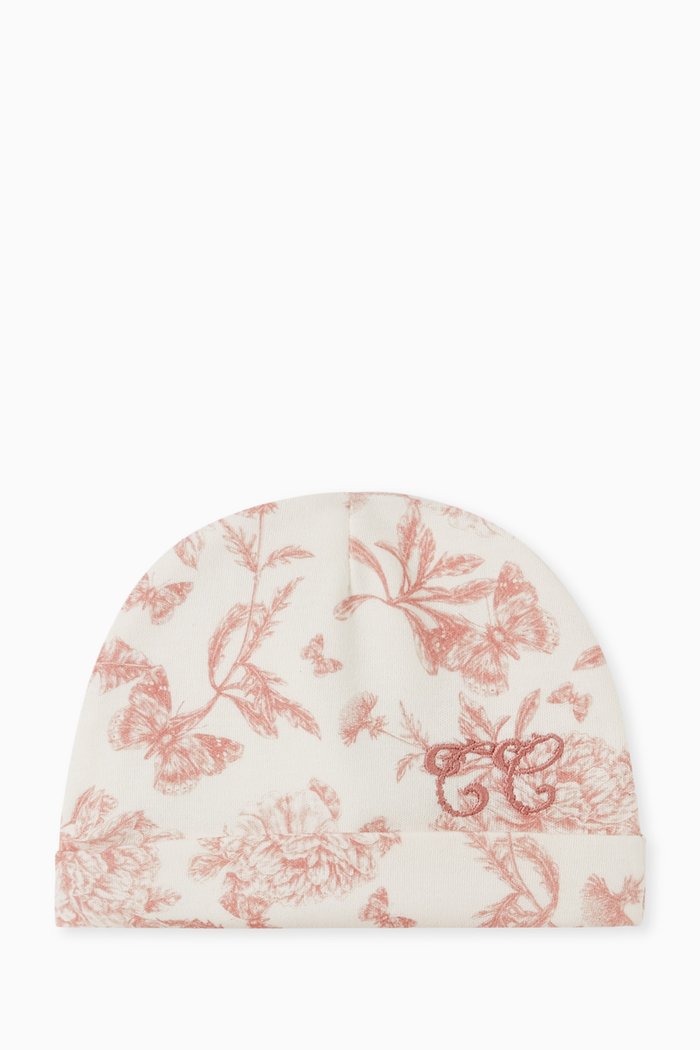 

Toile de Jouy Hat, Pink