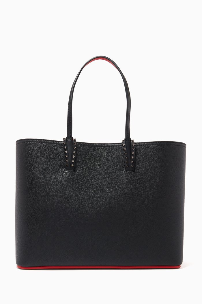 

Cabata Tote Bag in Calf Leather, Black