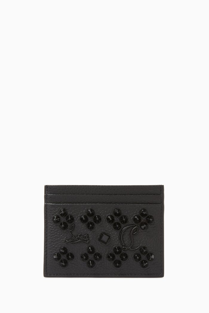 

Kios Card Holder in Leather, Black