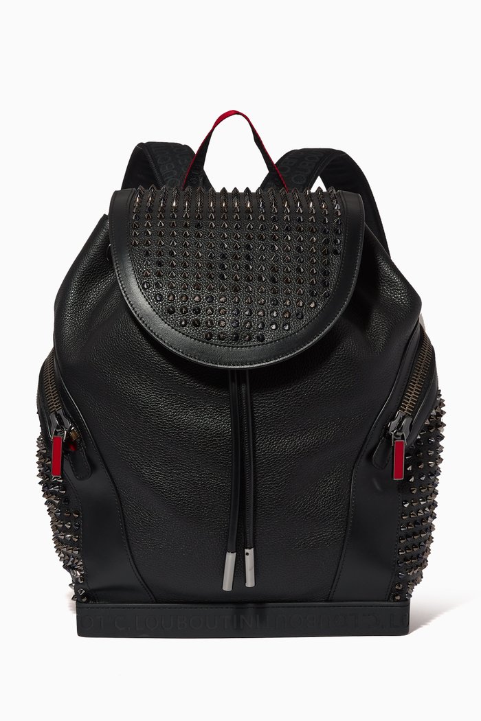 Explorafunk Backpack in Calf Leather, Multicolour