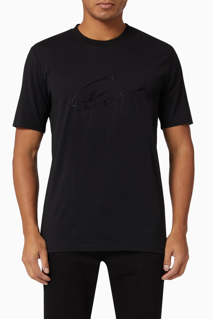 Tiburt 256 T-shirt in Jersey, Black