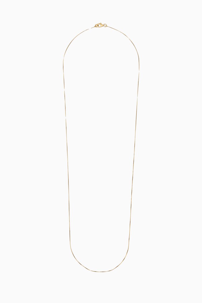 

Chain Necklace in 18kt Gold Plated Silver, Pink