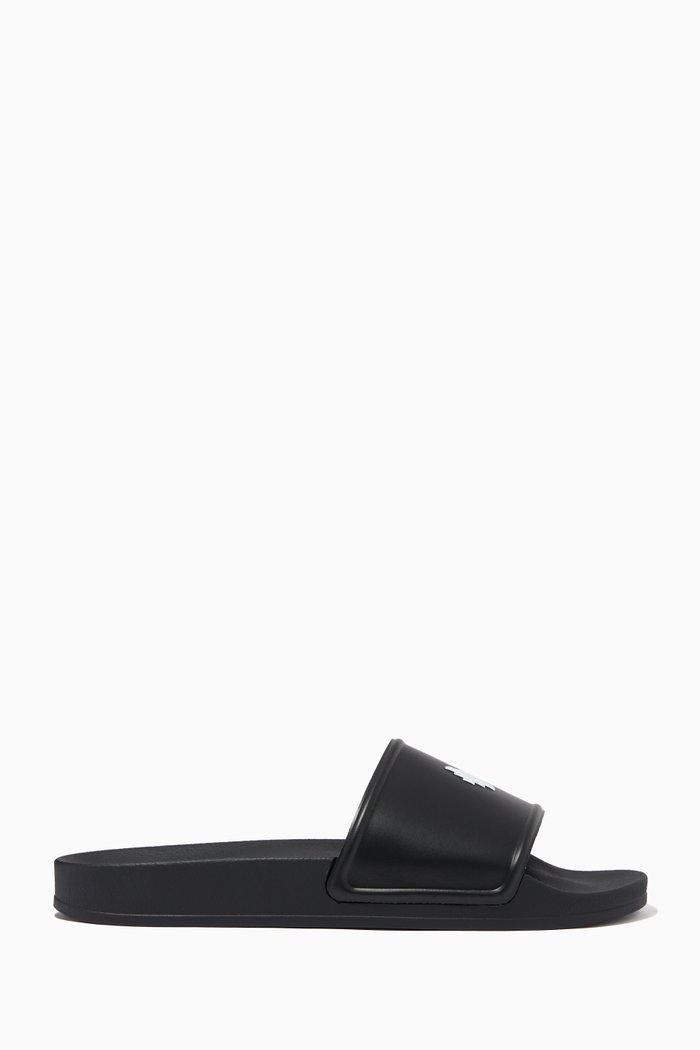 

Cross Slides in Rubber, Black