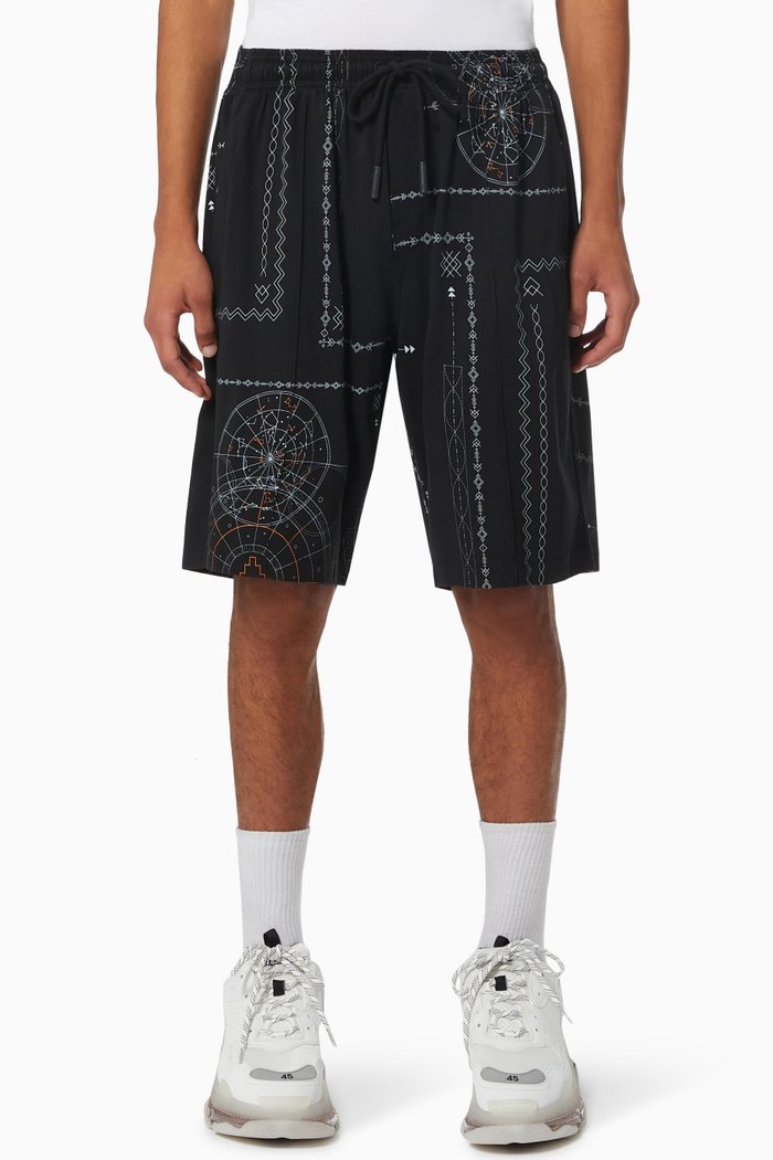 

Astral Sweatshorts in Cotton, Black